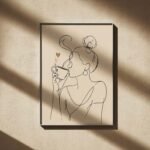 Chic Daily Routine Coffee Canvas
