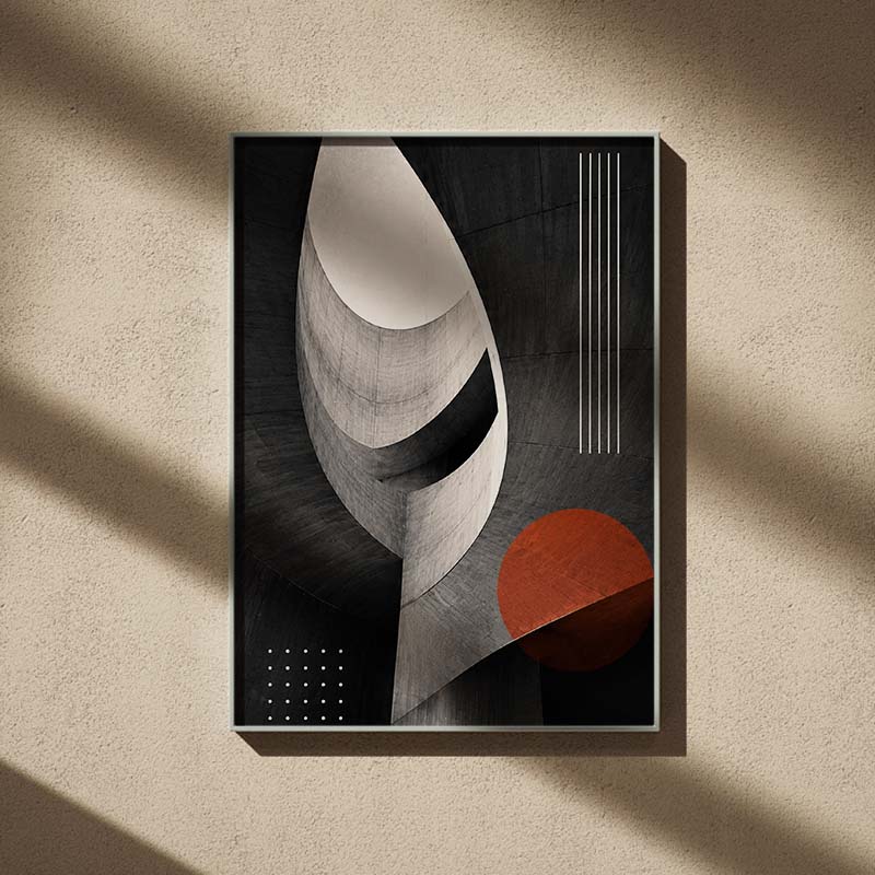 Architecture & Buildings 03 Concrete Structure Wall Art - Image 1