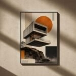 Floating House Wall Art