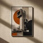 Brutalist Structure Poster