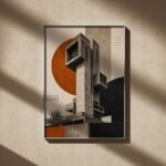 Brutalist Structure Poster