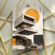 Floating House Wall Art - Image 3