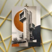 Brutalist Structure Poster - Image 3