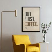 Pure Minimalist Vibe Coffee Canvas - Image 2
