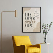 Calm Morning Serenity Coffee Canvas - Image 2