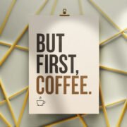 Pure Minimalist Vibe Coffee Canvas - Image 3