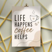 Calm Morning Serenity Coffee Canvas - Image 3