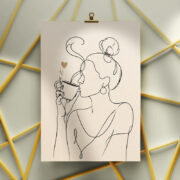 Chic Daily Routine Coffee Canvas - Image 3