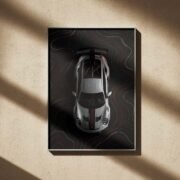Dark Topographic Silver GT3RS