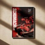Schumacher Ferrari Legacy Icon Wall Poster