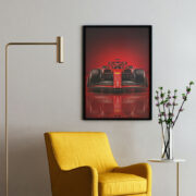 Ferrari F1 Front Studio Shot Wall Poster - Image 2