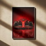 Ferrari F1 Front Studio Shot Wall Poster
