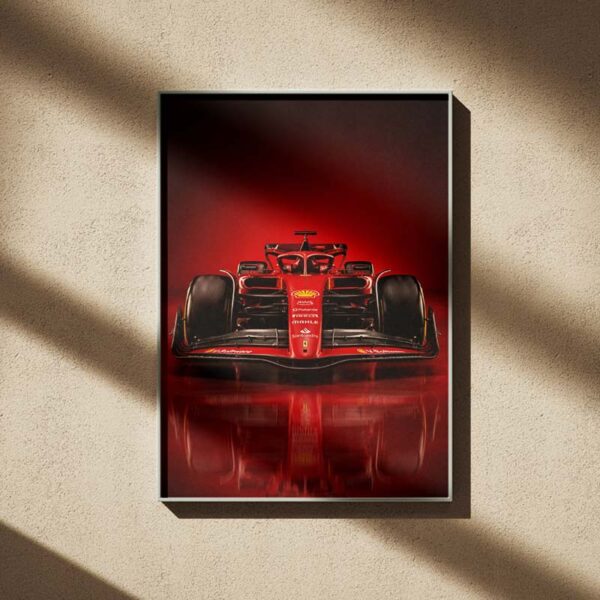 Ferrari F1 Front Studio Shot Wall Poster