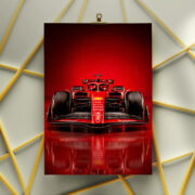 Ferrari F1 Front Studio Shot Wall Poster - Image 3