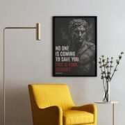 Stoic Mindset Awakening Grit Canvas - Image 2