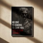 Stoic Mindset Awakening Grit Canvas