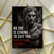 Stoic Mindset Awakening Grit Canvas - Image 3