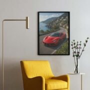 Coastal Supercar Scenic Drive Art Print - Image 2