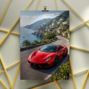 Coastal Supercar Scenic Drive Art Print - Image 3
