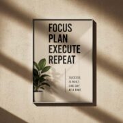 Daily Execution Action Plan Manifesto