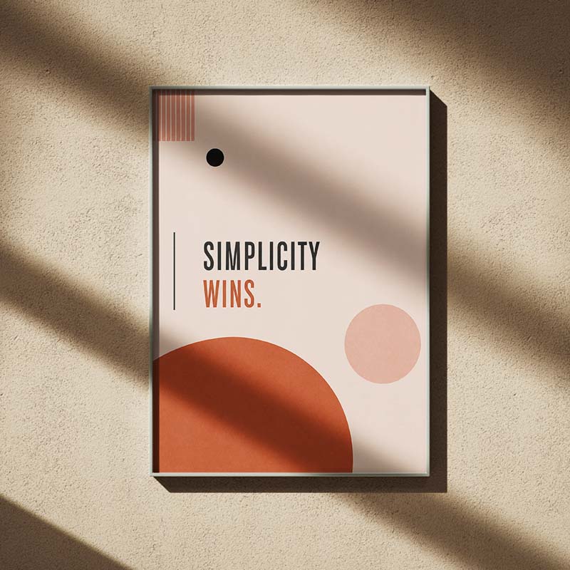 Startup & Business Culture 13 Pure Minimalist Simplicity Wins Manifesto - Image 1