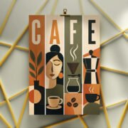 CAFE Retro Panel Print - Image 3