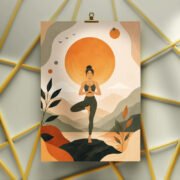 Tree Pose at Sunrise - Image 3