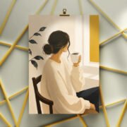 Quiet Morning Sip - Image 3