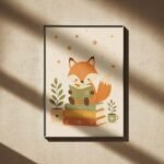 Storytime Fox Reader Poster