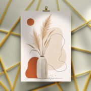 Pampas Grass Still Life Poster - Image 3