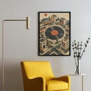 Vinyl City Square Poster - Image 2