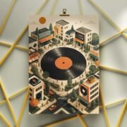 Vinyl City Square Poster - Image 3