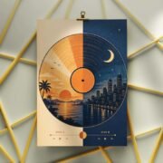 Side A Side B Vinyl Poster - Image 3