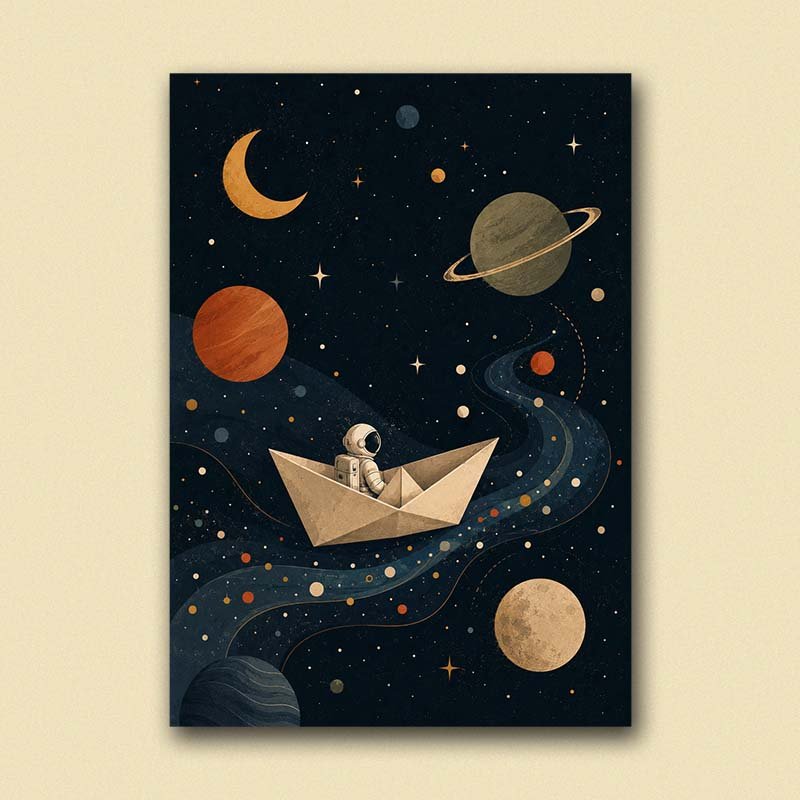 Space & Astronomy 1 Celestial Sailor - Image 1