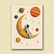 Moonlit Astronaut