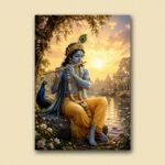 Krishna Sacred Grove Poster