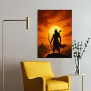 Lord Rama Temple Horizon Poster - Image 2