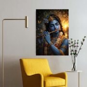 Krishna Twilight Portrait Poster - Image 2