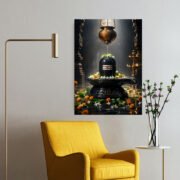 Shivling Golden Abhishek Poster - Image 2