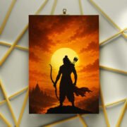 Lord Rama Temple Horizon Poster - Image 3