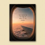 Blossom Alley Quote Poster