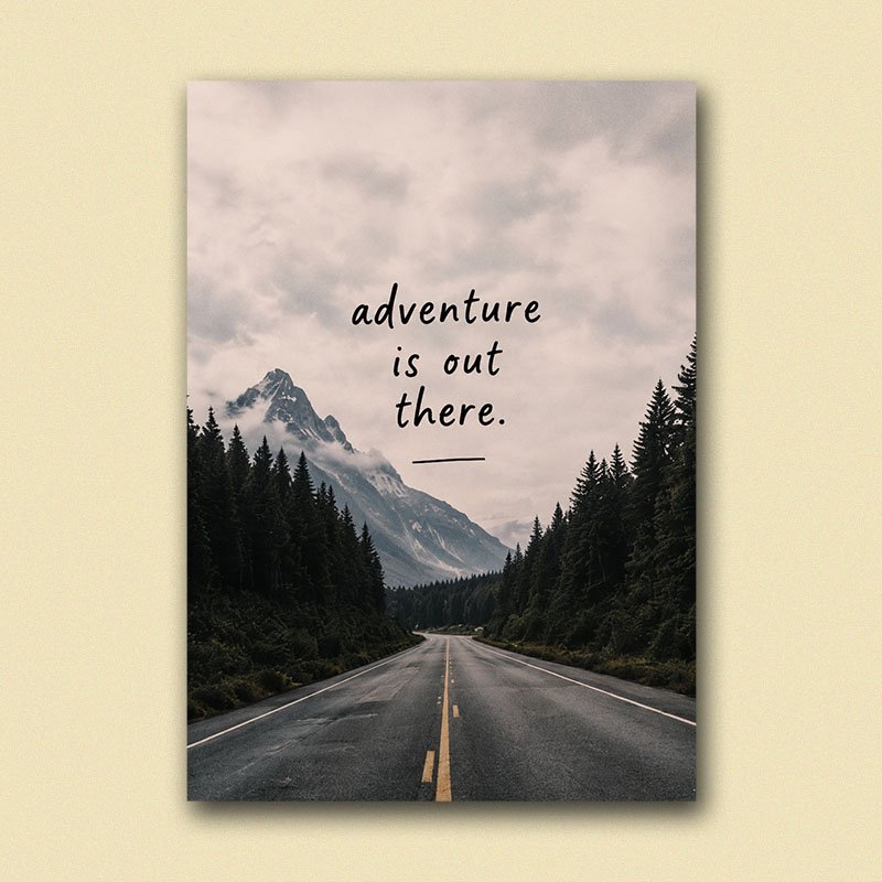 Travel & Wanderlust 15 Travel Journal Quote Poster - Image 1
