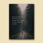 Cappadocia Balloon Quote Poster