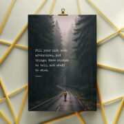 Cappadocia Balloon Quote Poster - Image 3