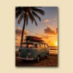 Overwater Bungalow Paradise Poster