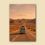 Beachside Van Quote Poster