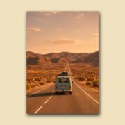Beachside Van Quote Poster