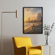 Temple Coast Sunset Poster - Image 2