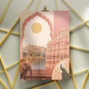 Jaipur Palace Collage Poster - Image 3