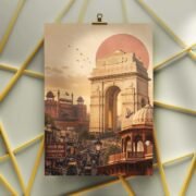 Delhi Gate Sunset Poster - Image 3